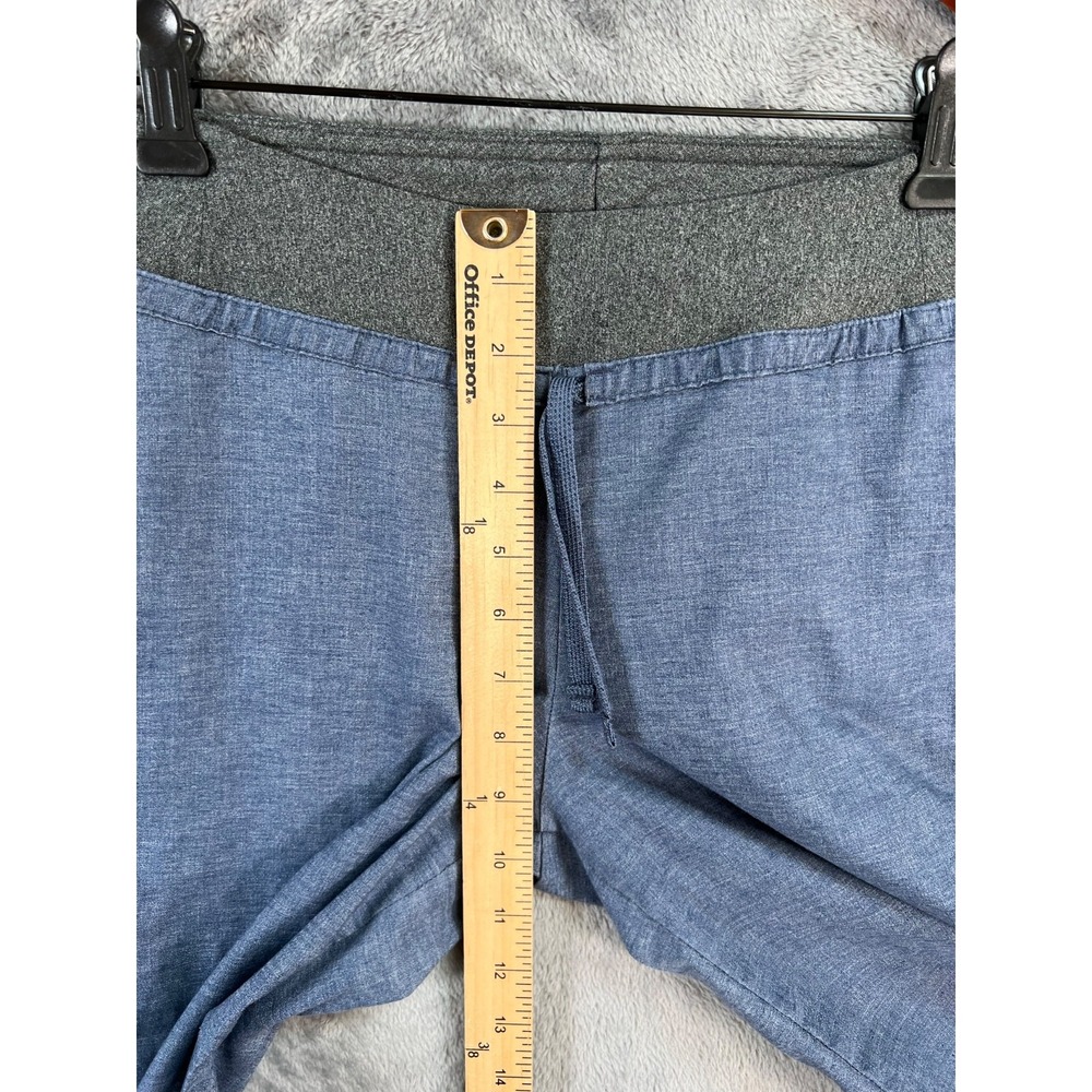 Patagonia Womens Hampi Rock Pants Sz Small Blue Hemp Blend Jogger Pull On - Picture 4 of 10